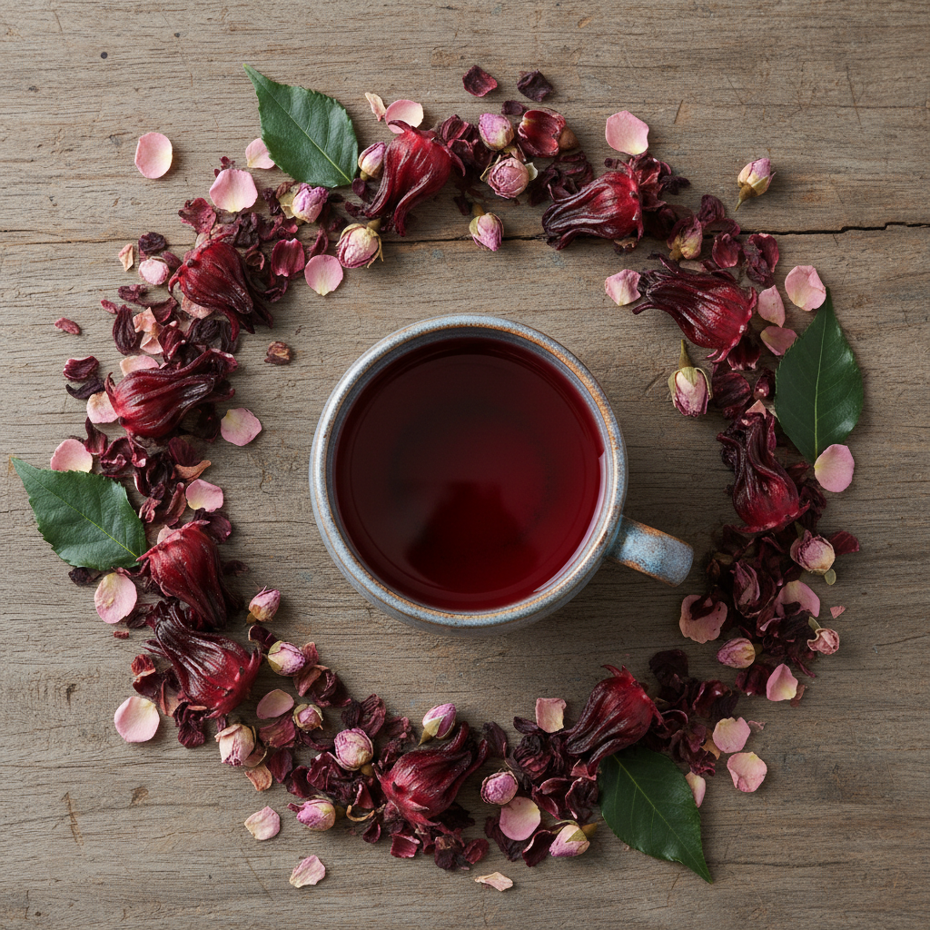 Karkadè, fiori di Ibisco